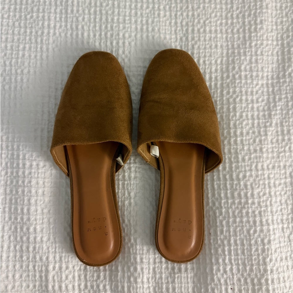 Brown Suede Sandals